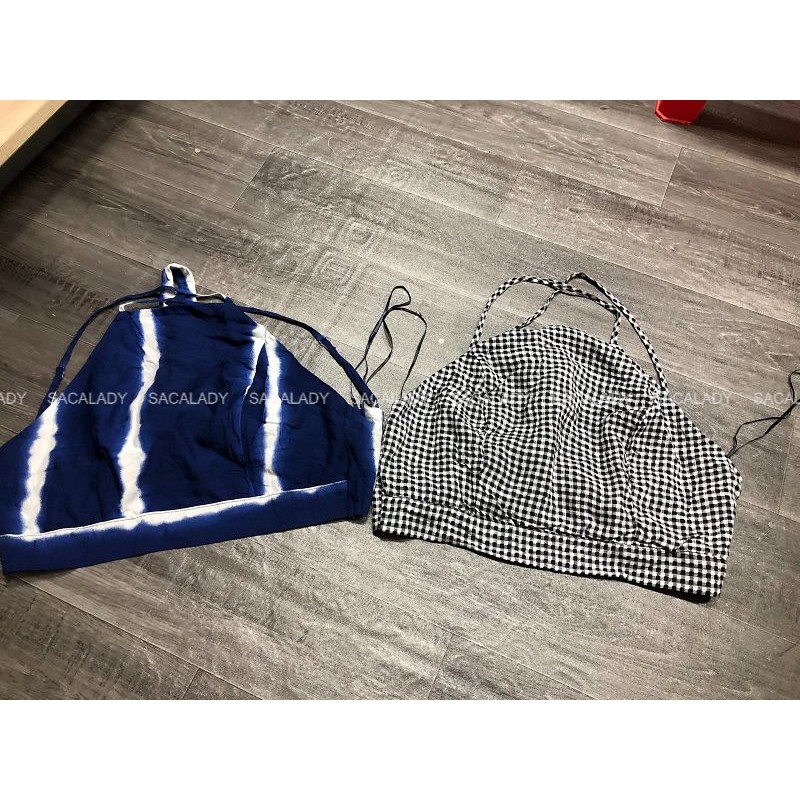 [SALE] Áo Croptop Yếm Loang Màu - 3113