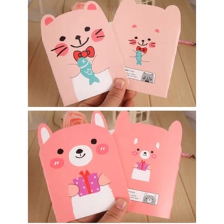 10 Sổ Gấu - Sổ Tay Ghi Chép Mini 40page (Hình siêu cute)