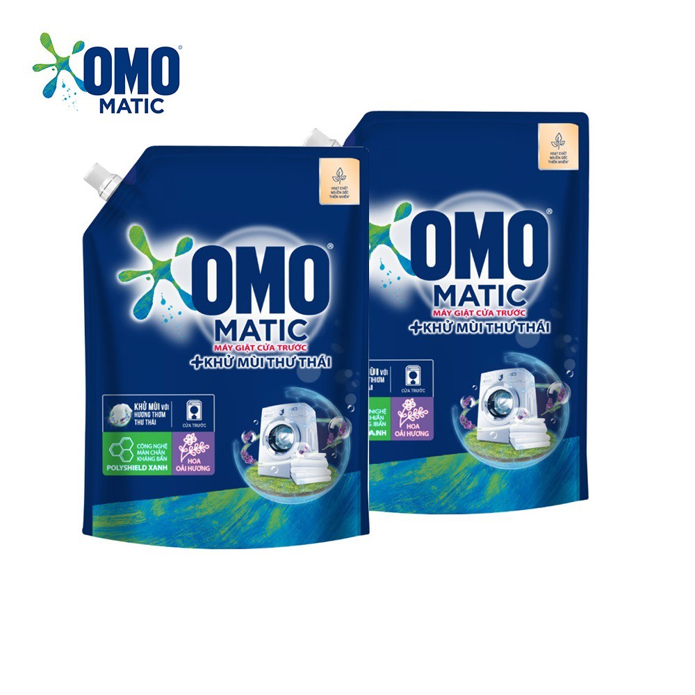 Combo 2 túi Nước Giặt Omo Matic 2.0kgx2