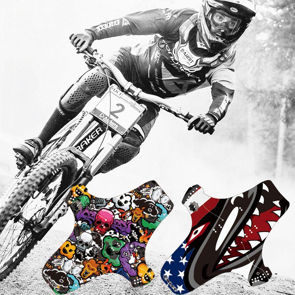 FENDER Tấm Chắn Bùn Trước / Sau Bằng Nhựa Kèm Dây Cáp Dành Cho Xe Đạp MTB