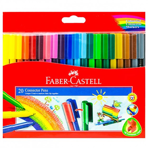 Bút Lông Màu Faber-Castell-11-200-A - Connector - 20 Màu