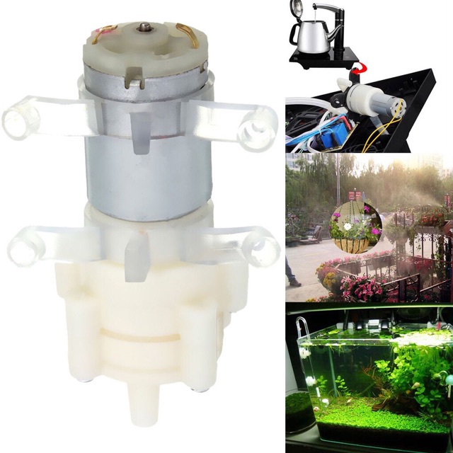 ✅Bơm nước 12v áp lực. Dùng các pitton nhỏ và van 1 chiều