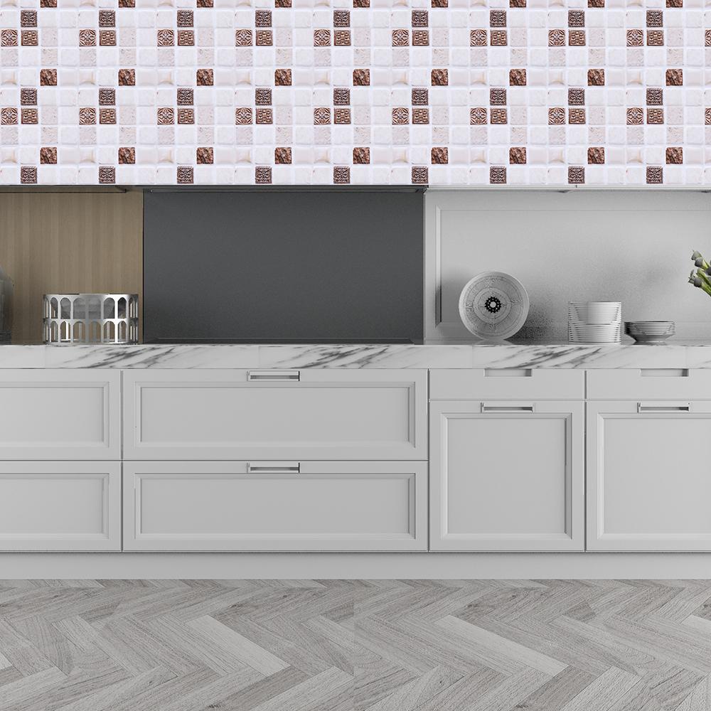 Miếng Dán Tường Giả Gạch Tự Dính Trang Trí Nhà Cửa Kat1