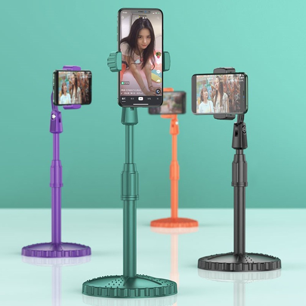Giá Đỡ Điện Thoại livestream xem video Ổn Định Xoay 360 Độ dùng để Quay Phim Ghi Hình Đa Dụng