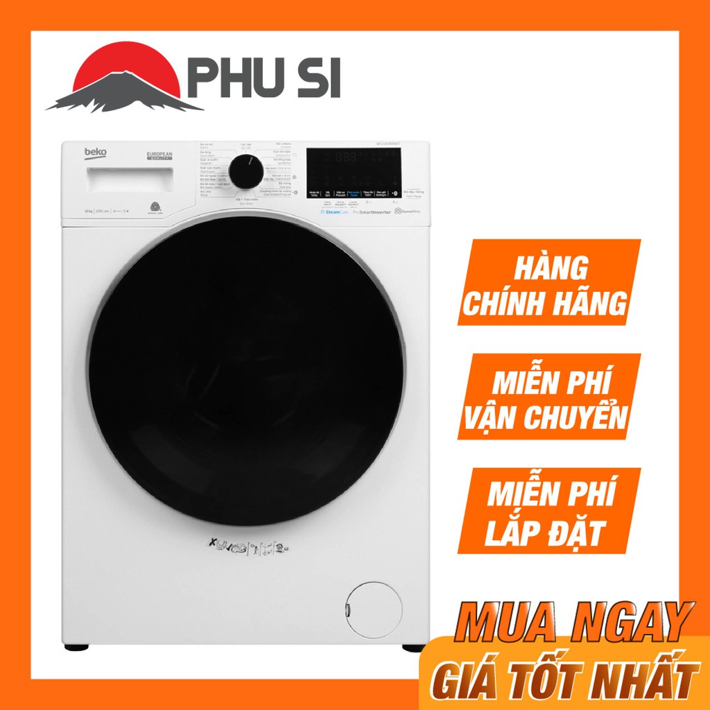 Máy giặt Beko Inverter 8 kg WCV10649XWST
