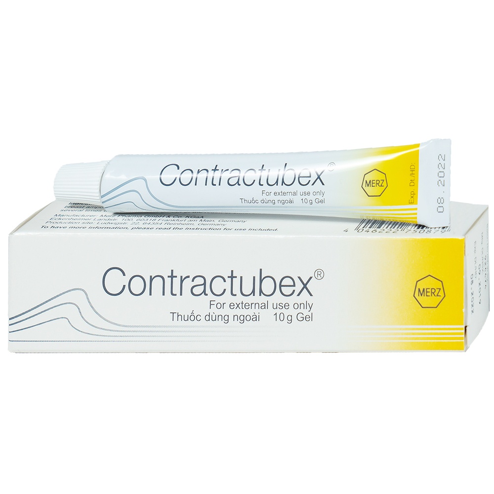 GEL LÀM MỜ SẸO HIỆU QUẢ CONTRACTUBEX 10G CHÍNH HÃNG - SẢN PHẨM DÀNH CHO SẸO LỒI NHẬP KHẨU TỪ ĐỨC - 10659