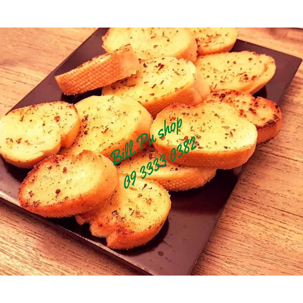Bánh Mì Bơ Tỏi Garlic Snack và Pizza Snack 120g - Hàn Quốc