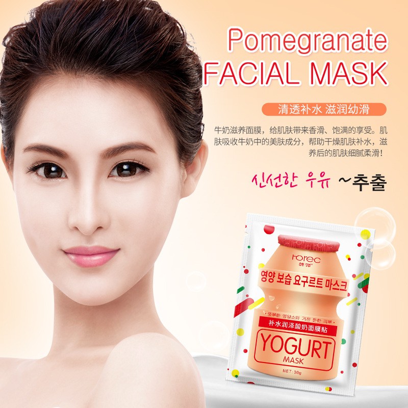 Mặt Nạ Sữa Chua Yogurt Mask Rorec Dưỡng Ẩm, Săn Chắc, Kiểm Soát Dầu, Sáng Da, Thu Nhỏ Lỗ Chân Lông Mask Chính Hãng | Thế Giới Skin Care