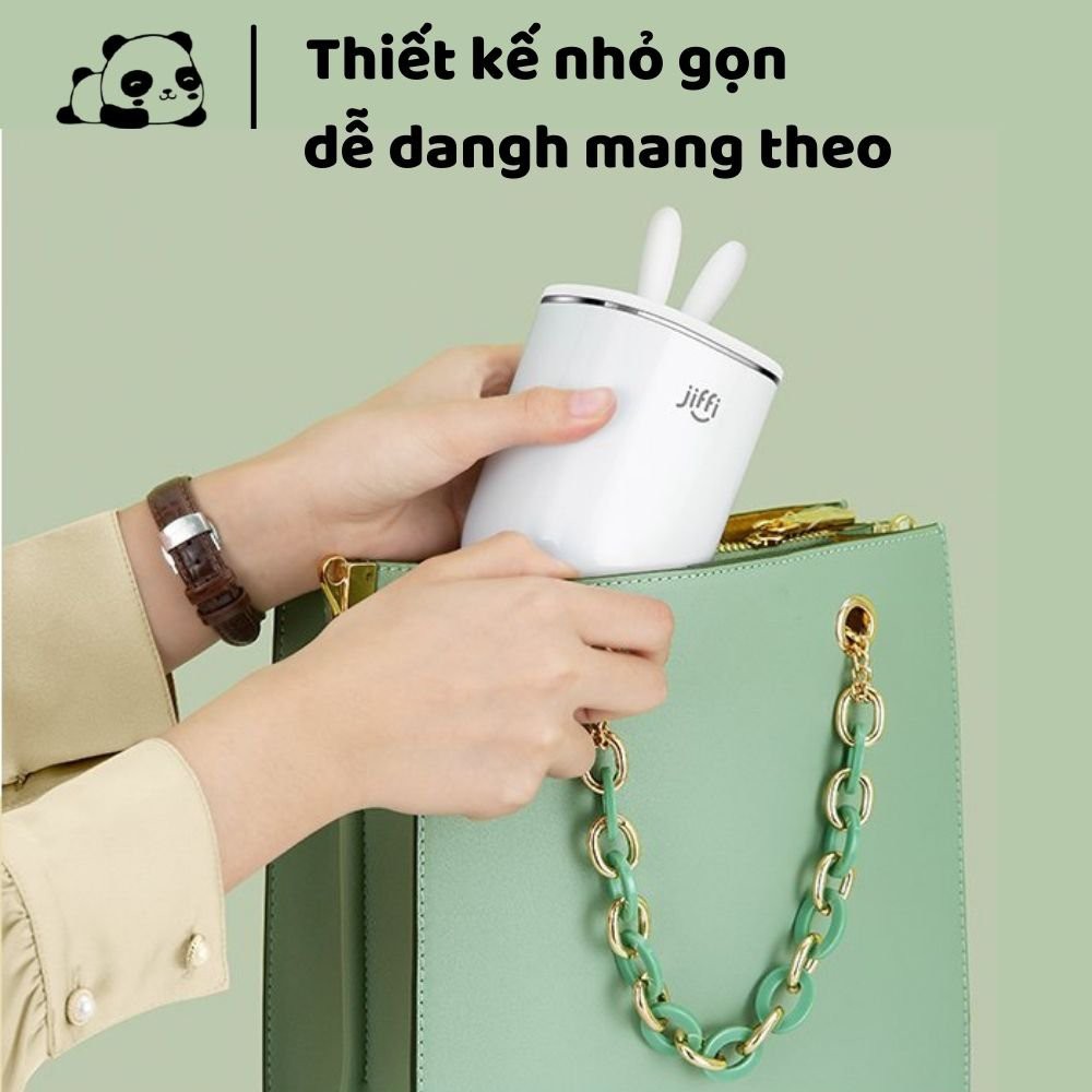 Máy hâm sữa xách tay mini chính hãng Jiffy tiệt trùng  8800mAH 399gram Zozon store