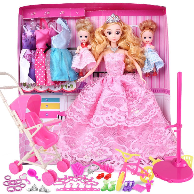 Bộ Đồ Chơi Trang Điểm Cho Búp Bê Barbie