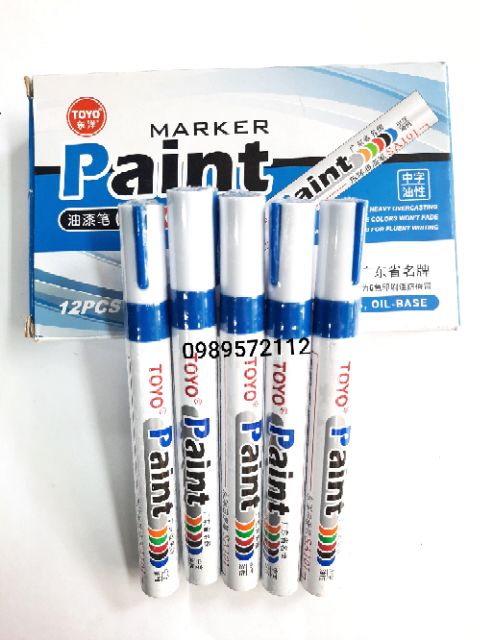 Bút sơn Toyo -Bút Repaint -bút vẽ lốp-bút vẽ giày paint marker SA101