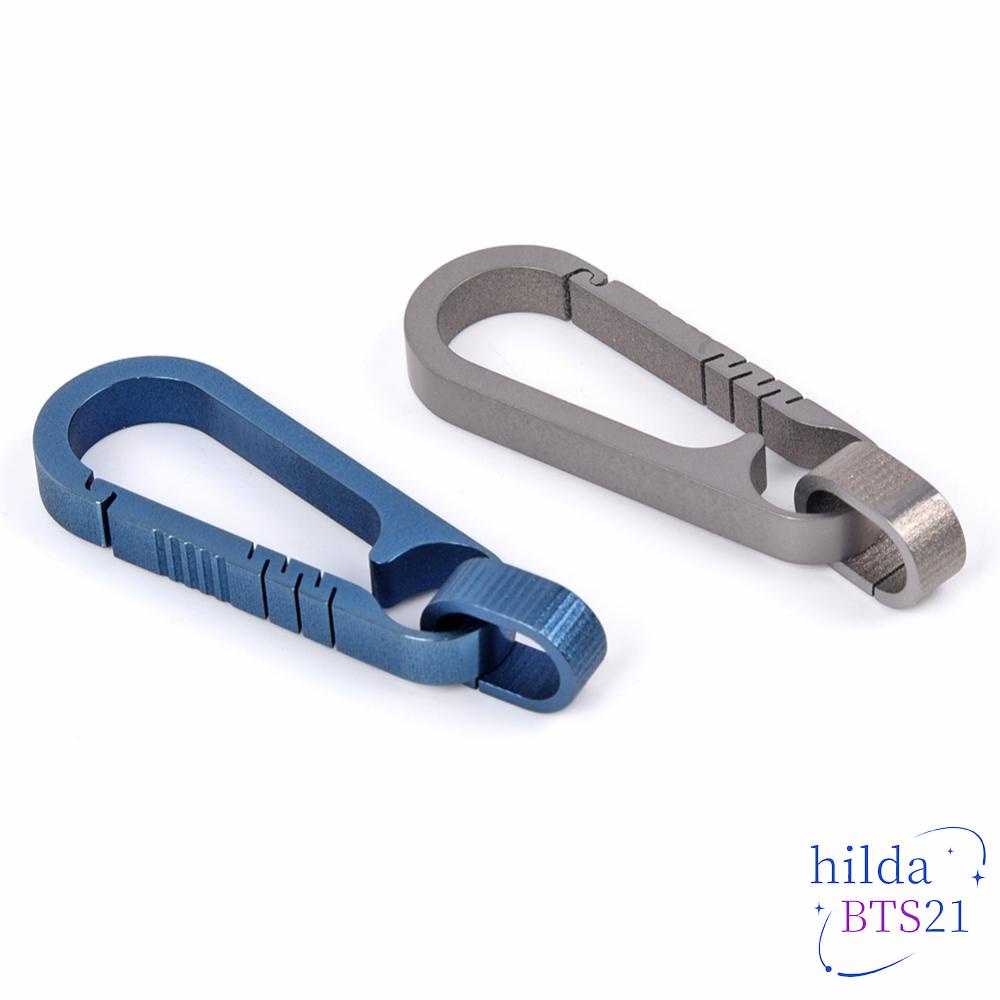 Móc Chìa Khóa Xe Hơi Bằng Hợp Kim Titan Rộng 55mm 18mm Tiện Dụng Cho Nam