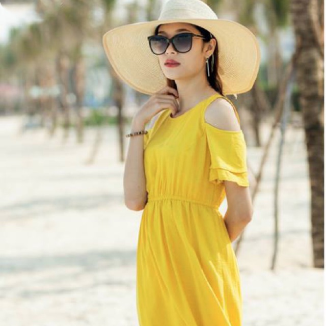 Váy maxi đi biển