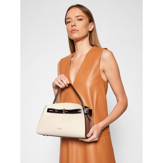 Túi Nữ FURLA Margherita M Top Handle Vitello St Eracle Colorblock