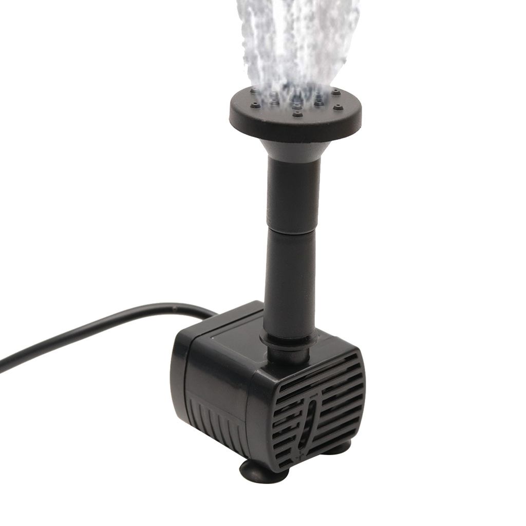 1 bộ vòi phun nước mini sử dụng năng lượng mặt trời kèm 5 đầu phun cho hồ cá