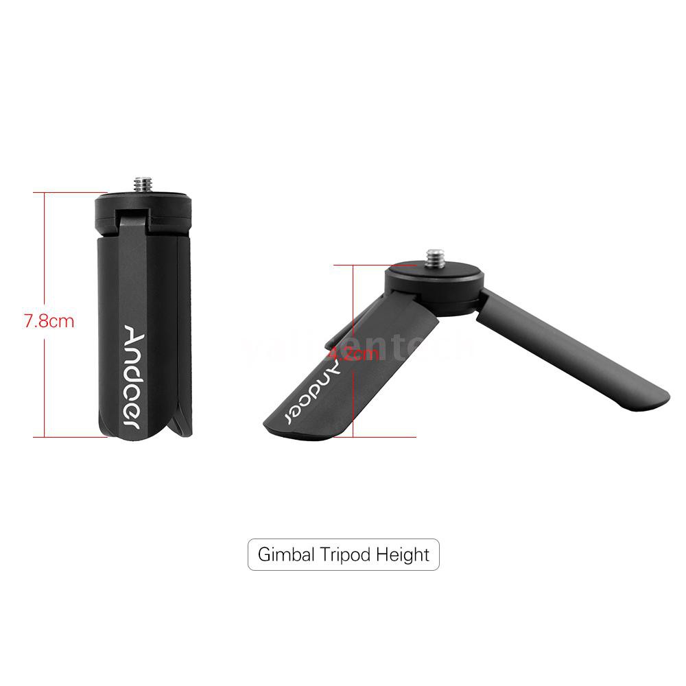 Chân đứng tripod kiêm tay cầm chống rung Andoer chuyên dụng | BigBuy360 - bigbuy360.vn