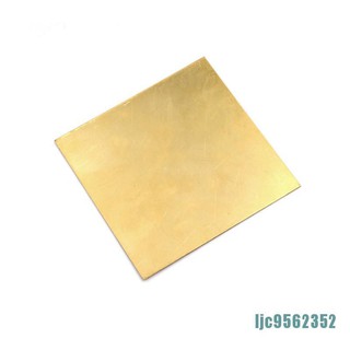 🎉 Tấm lá đồng thau dày mm/1mm/2mm 100X100mm DIY