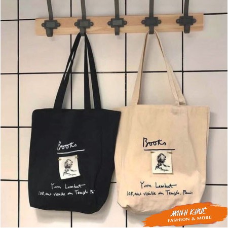 Túi tote đeo vai Books hàn quốc ulzzang