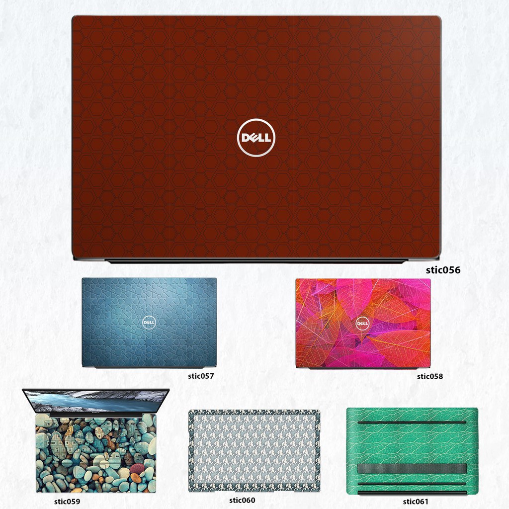 Skin dán Laptop Dell in hình Hoa văn sticker _nhiều mẫu 10 (inbox mã máy cho Shop)