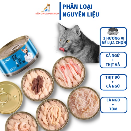 Pate cho mèo, pate tươi cho mèo, đồ ăn cho mèo LODI