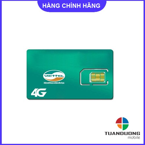 Sim 4G Viettel V120 gói 2GB/ngày (60Gb/tháng) + 100 Phút gọi ngoại mạng