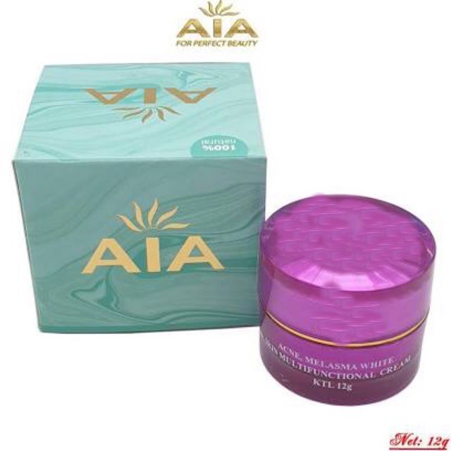 Kem Mụn - Trắng Da - Xoá Thâm - Liền Sẹo AIA 12g