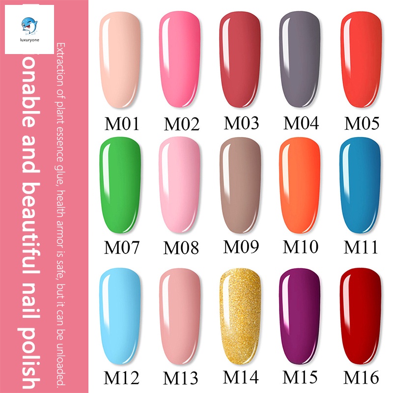 Sơn móng gel lâu trôi nhiều màu sắc trang trí nghệ thuật chuyên nghiệp cho nữ