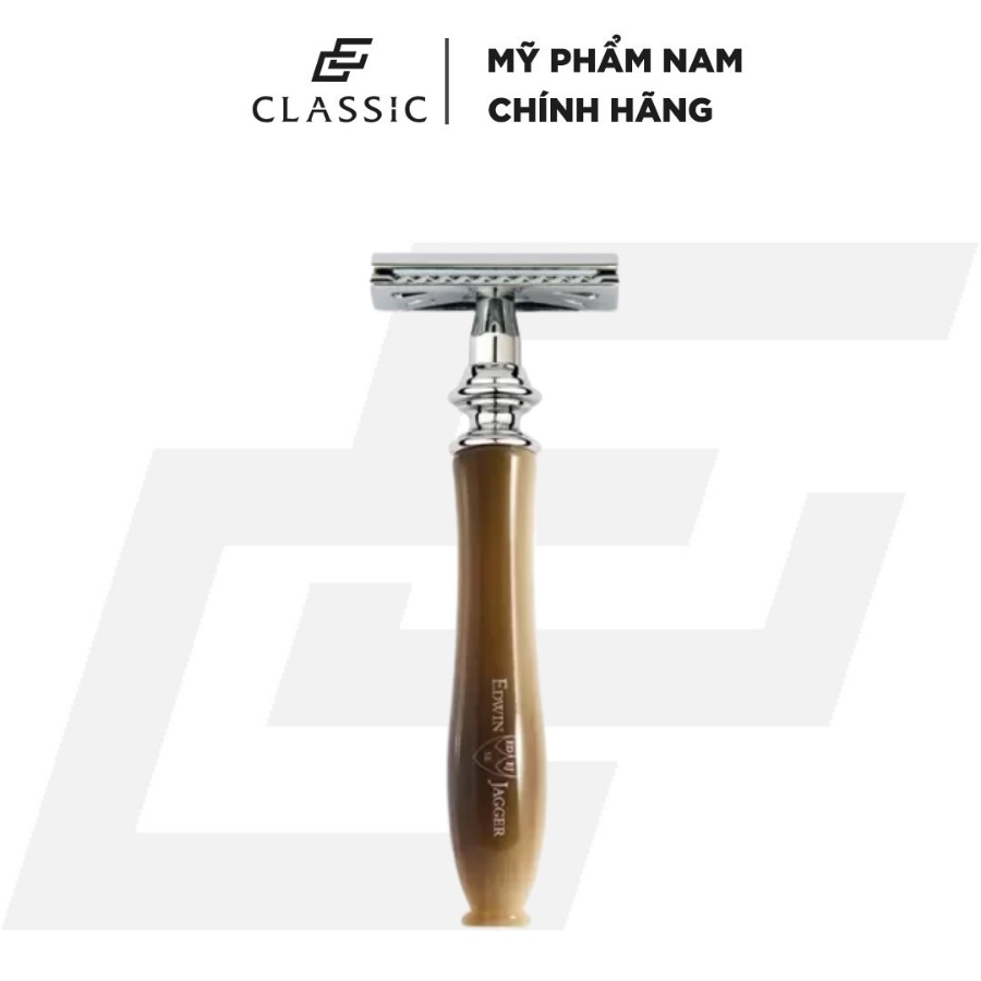 Dao Cạo Râu Edwin Jagger Chatsworth Imitation Horn Safety Razor