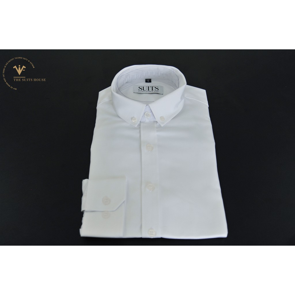 ÁO SƠ MI SUITS TRẮNG - SM00005 | BigBuy360 - bigbuy360.vn