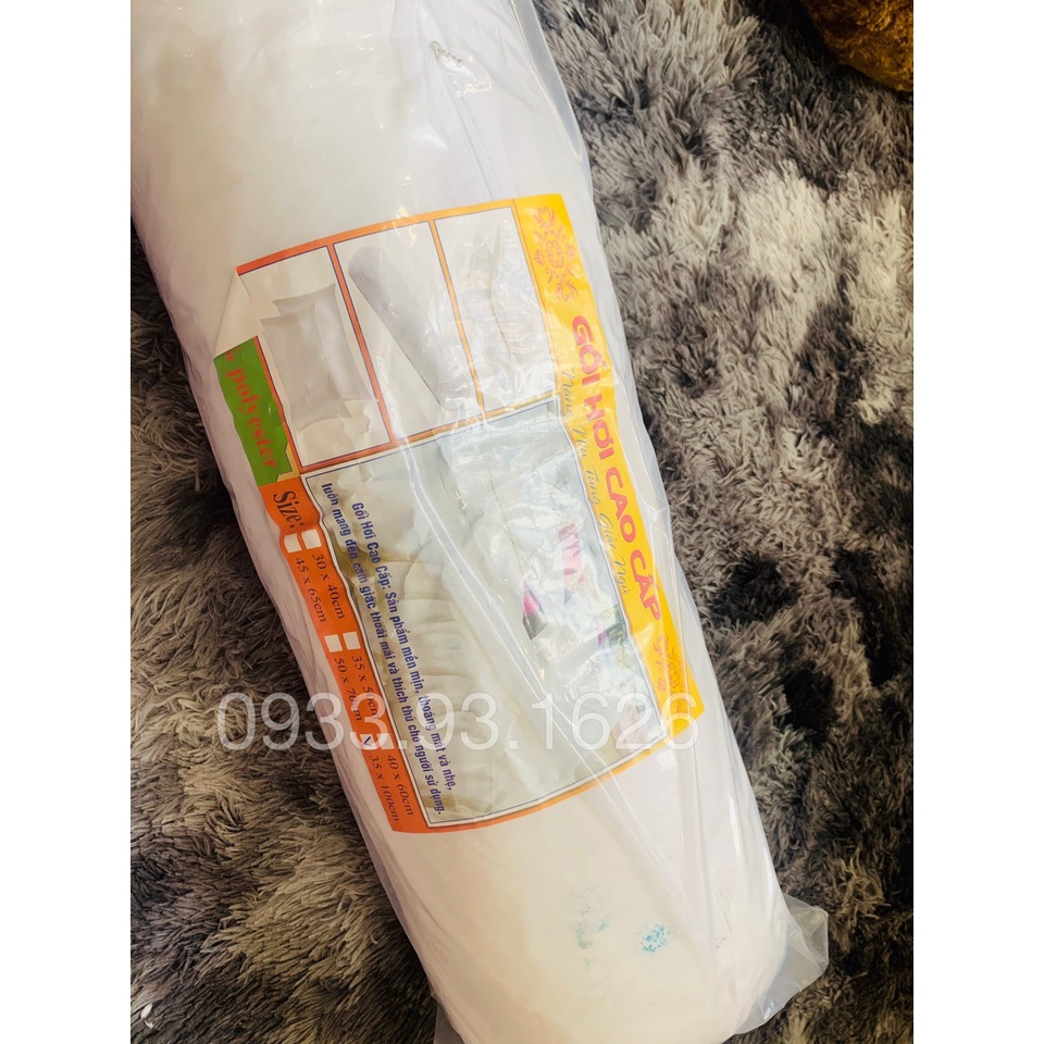 Ruột Gối Ôm 35x100cm - Ruột Gối Nằm 50x70cm - Ruột Chăn Dày , Vừa Cotton Poly