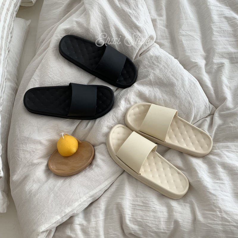 oeggeo shop Đôi dép nữ Mảnh mông rậm rạp vơ dép lê