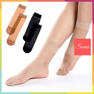 Tất Da Chân cố ngắn Siêu Bền, Co Giãn, Mềm Mại Như Lụa QT003