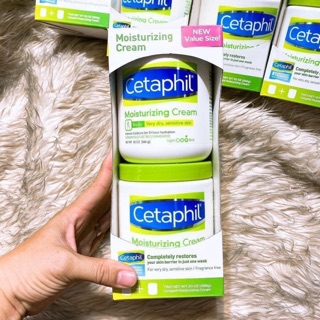 Set 2 hủ kem dưỡng ẩm Cetaphil moisturizing cream toàn thân -Hộp 566gr của Mỹ