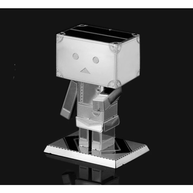 Mô Hình 3D Kim Loại Robot Carton