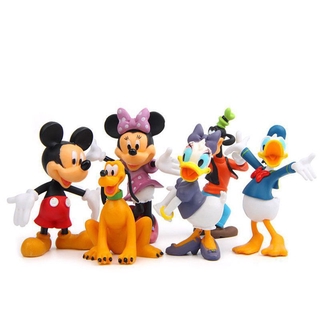 Disney set 6 mô hình chuột mickey trang trí bánh kem