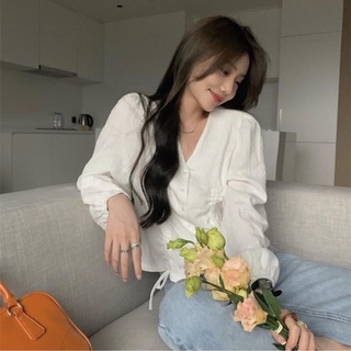 Áo sơmi lửng cổ v