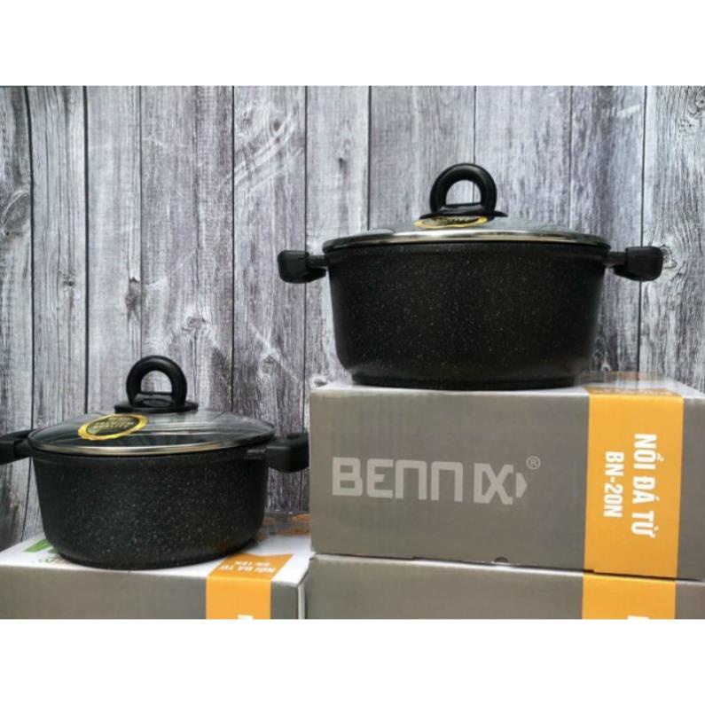 nồi đá từ BENNIX Size 18-20-24 hàng chính hãng
