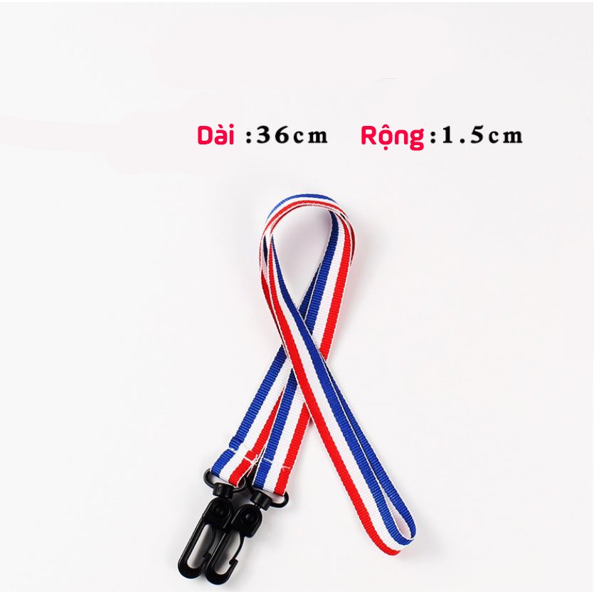 Dây đeo khẩu trang Hàn Quốc nhiều màu sọc cá tính