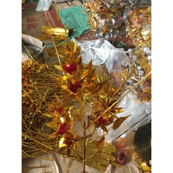 Lá Ngọc Cành Vàng_ size 90 cm trang trí tuyệt đẹp