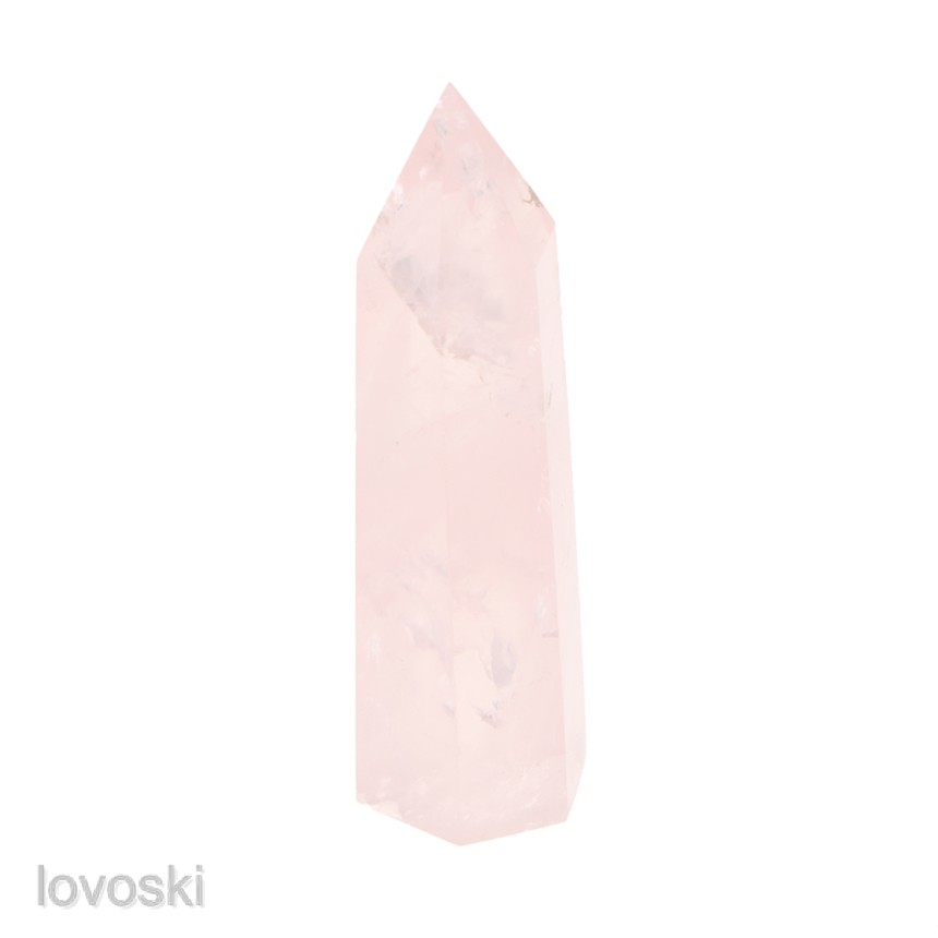 Tinh thể thạch anh tự nhiên màu hồng độc đáo