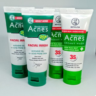 Combo 2 Kem Rửa Mặt Ngăn Ngừa Mụn Acnes 25G