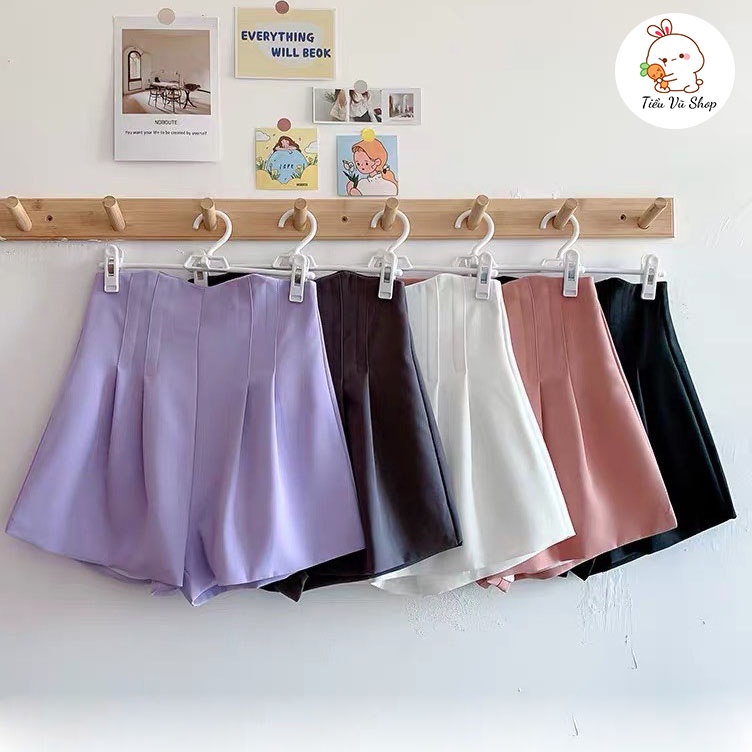 Quần Short Nữ Lưng Cao tôn dáng kiểu mới mã 500