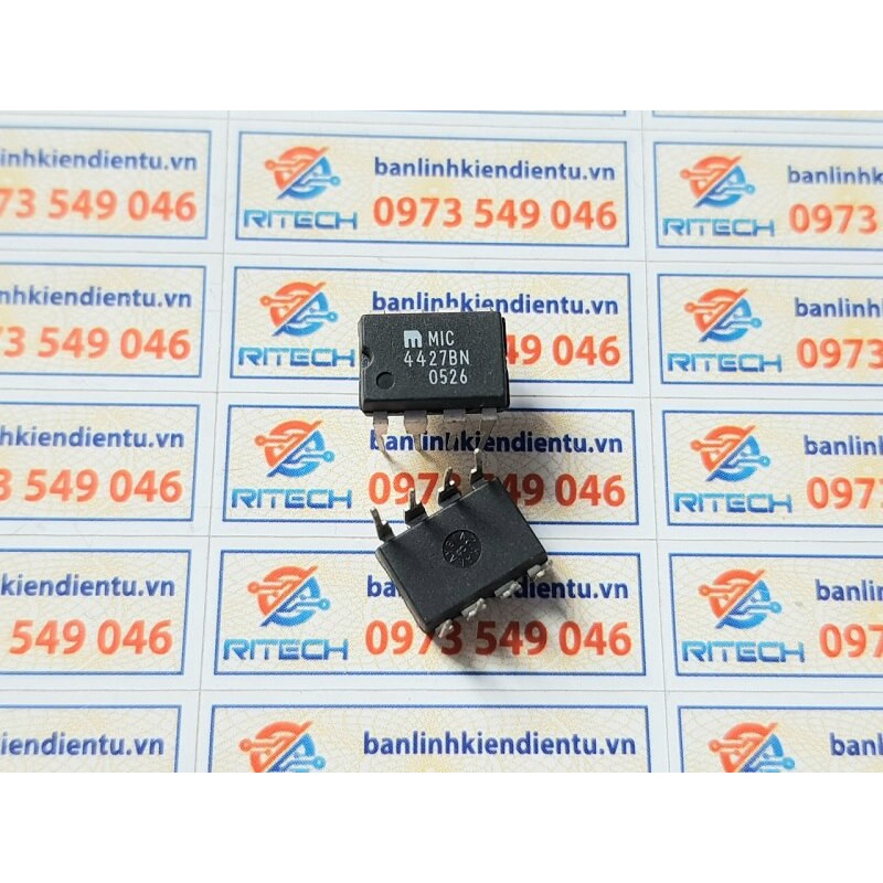 [Combo 2 chiếc] MIC4427BN MIC4427 IC Driver DIP-8 hàng chính hãng