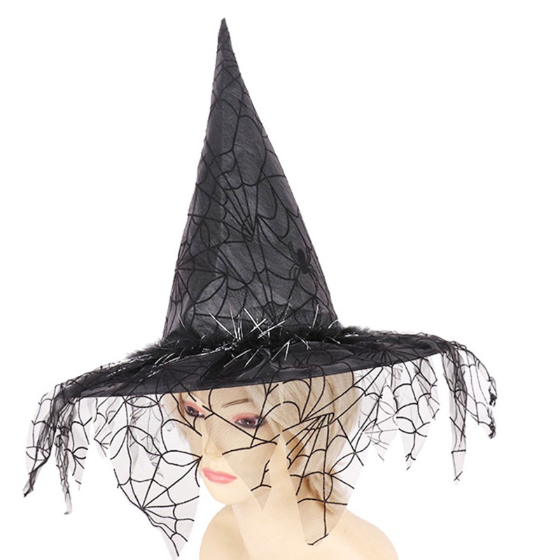 Nón Phù Thủy Hóa Trang Halloween Cho Nữ