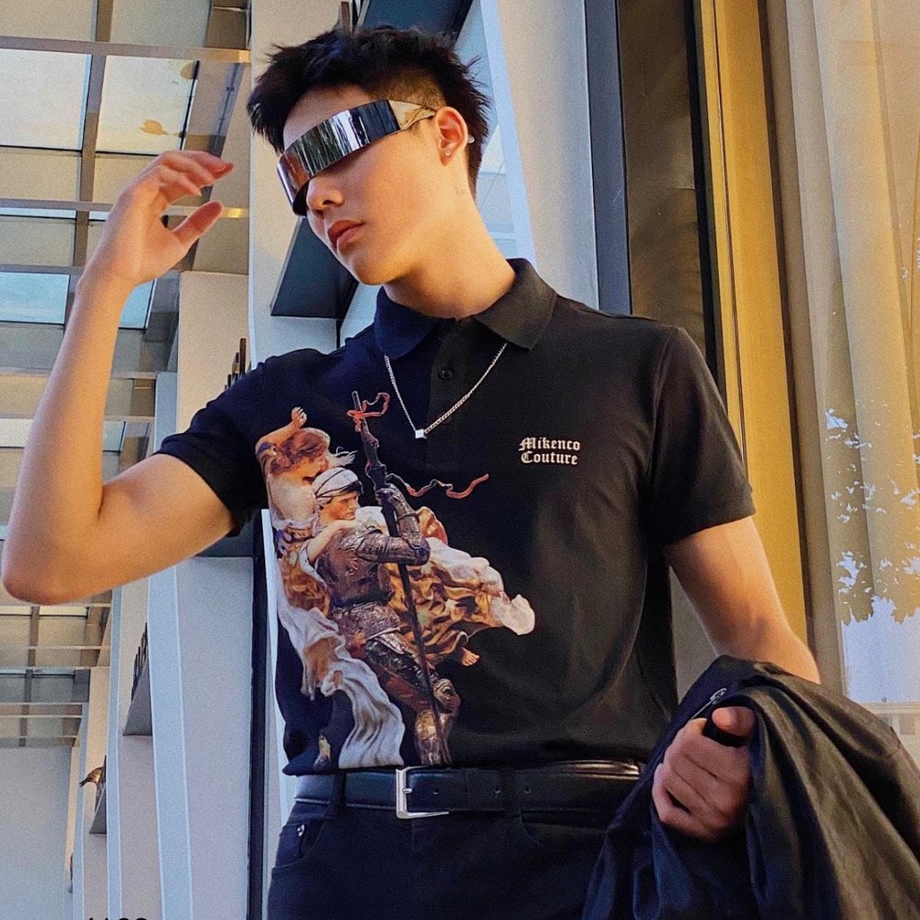 Áo Thun Cổ Bẻ, Áo Polo Nam In Hình 3D Game Mikenko Hot 2021 Chất Thun Cotton 4C Mềm Mịn - AC103 - Shopmens | BigBuy360 - bigbuy360.vn