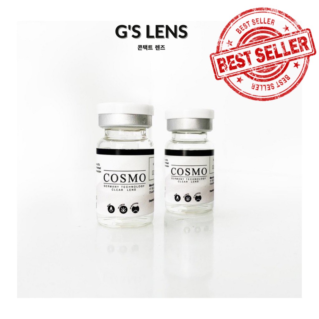 Lens Trong Suốt COSMO có từ 1 đến 10 Độ Cận, Có Bán Lens Lệch Độ