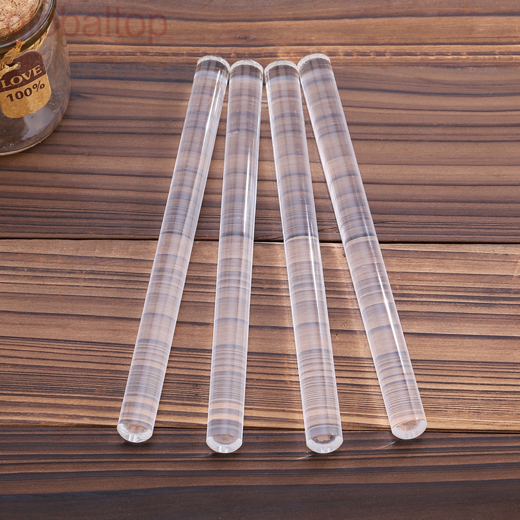 Cây lăn bột làm bánh pizza pasta bằng acrylic chống dính tiện dụng