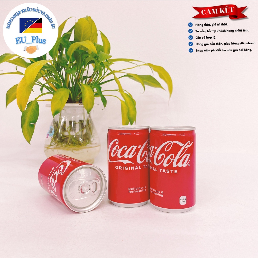 Thùng 30 lon Coca Cola Nhật 160ml