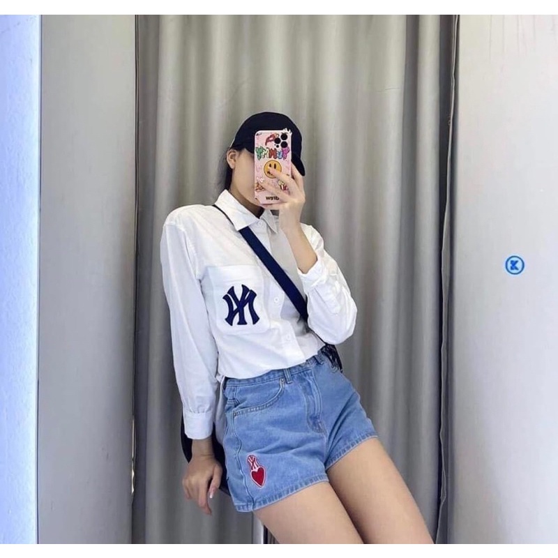 (1:1) Quần Short jean 2 màu đậm và nhạt hàng chuẩn full tag mạc từng chi tiết .Chất mềm đẹp