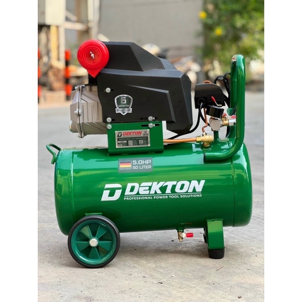 Máy Nén Khí 50l Có Dầu 5HP Chính Hãng Dekton Model DK-50LT